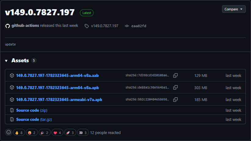 Setup browser sentence mining pake android-helium-browser