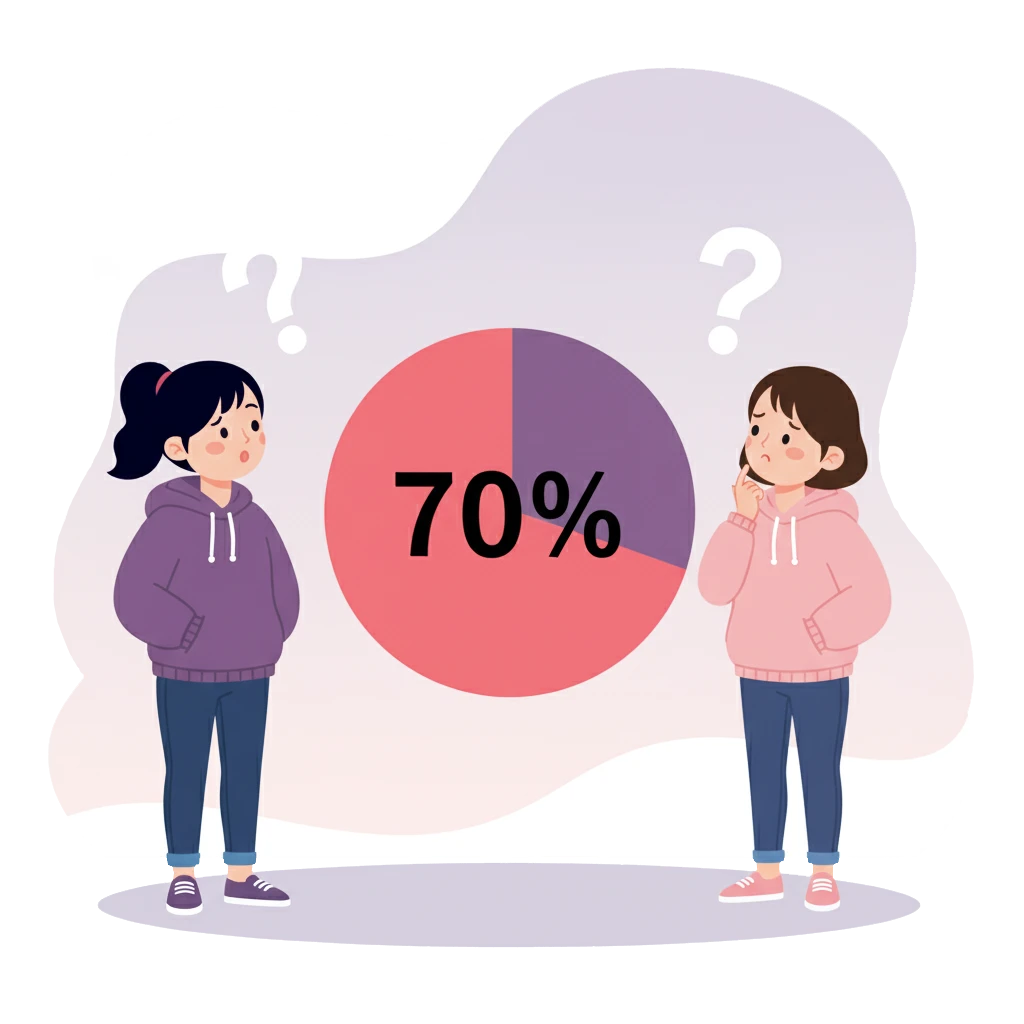 70% Comprehension